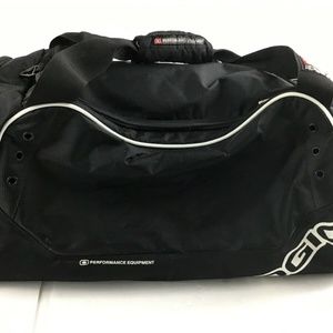 Ogio Gym Bag Duffle Black White w/o Shoulder Strap